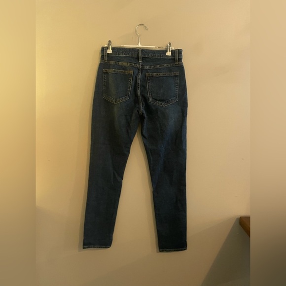 FRAME Dark Wash Skinny Jeans Le Garçon - Picture 4 of 4